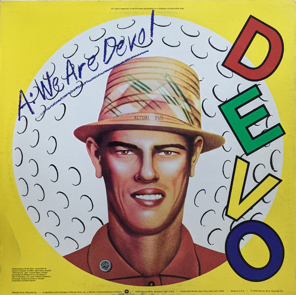 Devo : Q: Are We Not Men? A: We Are Devo! (LP,Album)