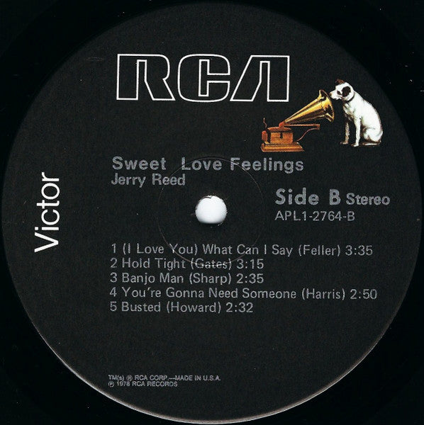 Jerry Reed : Sweet Love Feelings (LP,Album)
