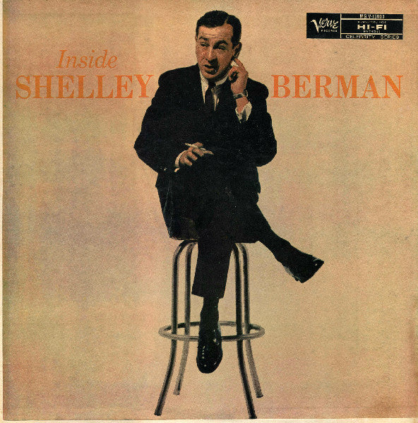 Shelley Berman : Inside Shelley Berman (LP,Album,Mono)