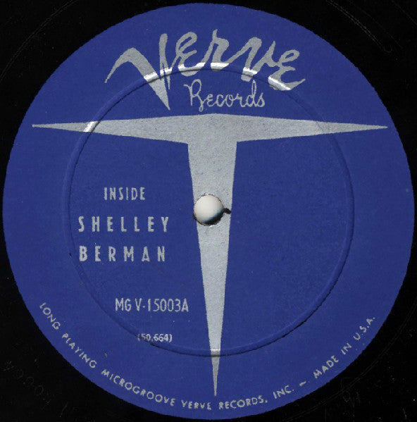 Shelley Berman : Inside Shelley Berman (LP,Album,Mono)