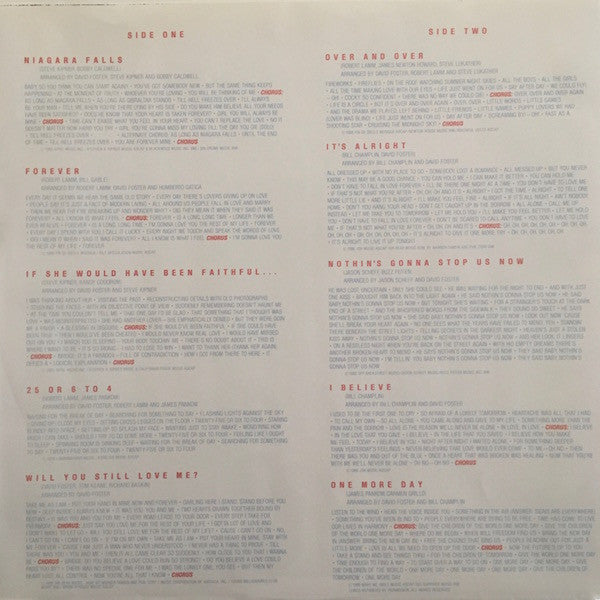 Chicago (2) : Chicago 18 (LP,Album,Club Edition)