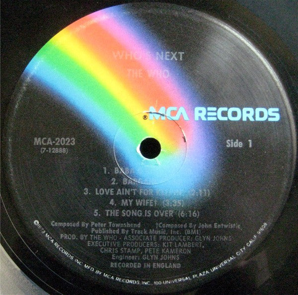 Who, The : Who's Next (LP,Album,Reissue)