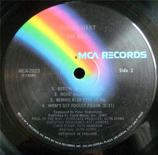 Who, The : Who's Next (LP,Album,Reissue)