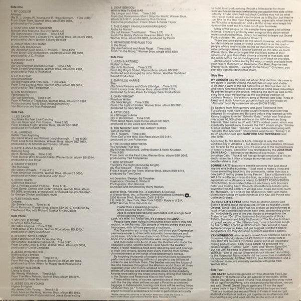 Various : Limo (LP,Compilation,Promo,Sampler,Stereo)