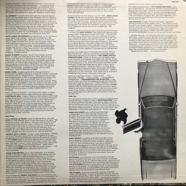 Various : Limo (LP,Compilation,Promo,Sampler,Stereo)