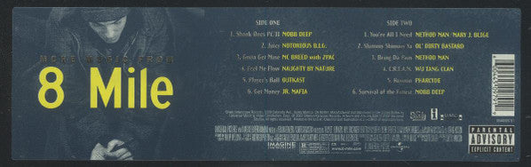 Various : More Music From 8 Mile (LP,Compilation)