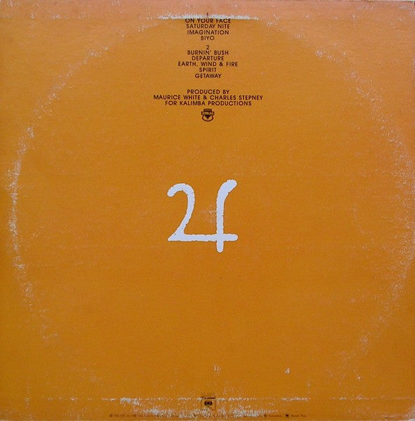 Earth, Wind & Fire : Spirit (LP,Album,Stereo)