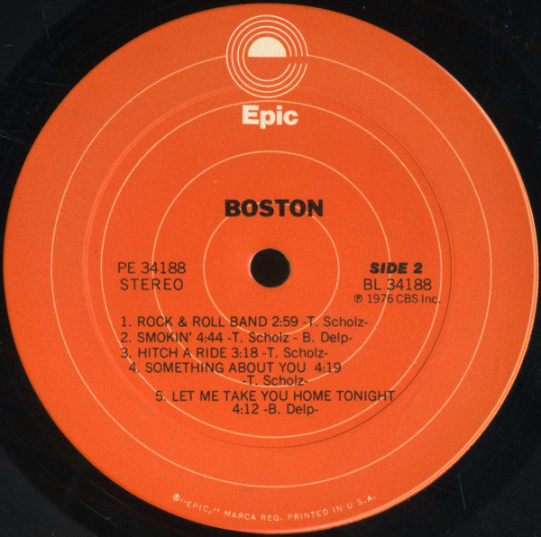 Boston : Boston (LP,Album)