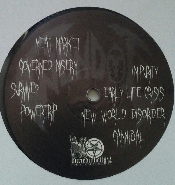 Wendol / Rebels Advocate : Wendol / Guns, Booze And The Bible - Split LP (LP)