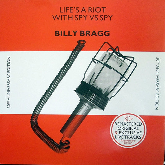 Billy Bragg : Life's A Riot With Spy Vs Spy (30th Anniversary Edition) (LP,45 RPM)