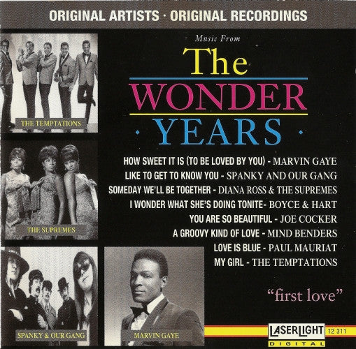 Various : Music From The Wonder Years "First Love" (Compilation)