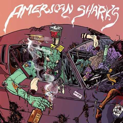 American Sharks : American Sharks (LP,45 RPM,Limited Edition)
