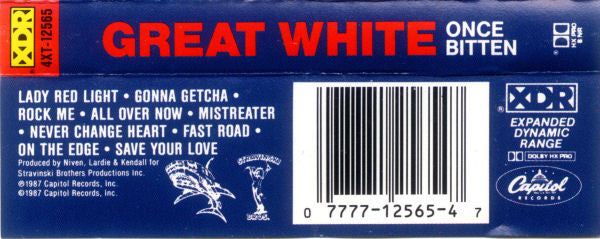 Great White : Once Bitten (Album)