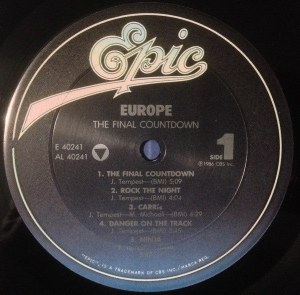 Europe (2) : The Final Countdown (LP,Album)