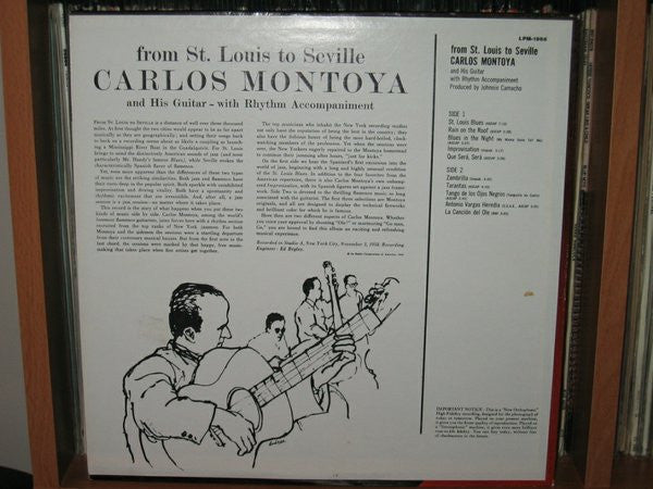 Carlos Montoya : From St. Louis To Seville (LP,Mono,Reissue)