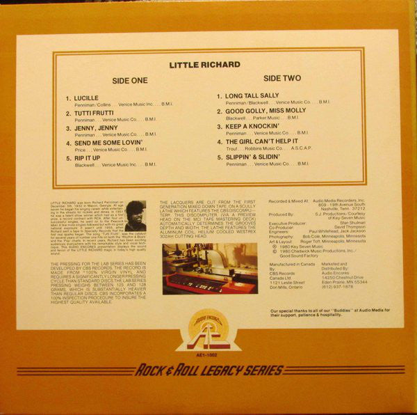Little Richard : Little Richard (Remastered,Compilation,Album,LP)