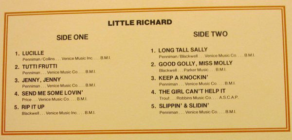 Little Richard : Little Richard (Remastered,Compilation,Album,LP)