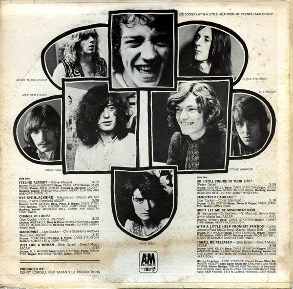 Joe Cocker : With A Little Help From My Friends (LP,Album)