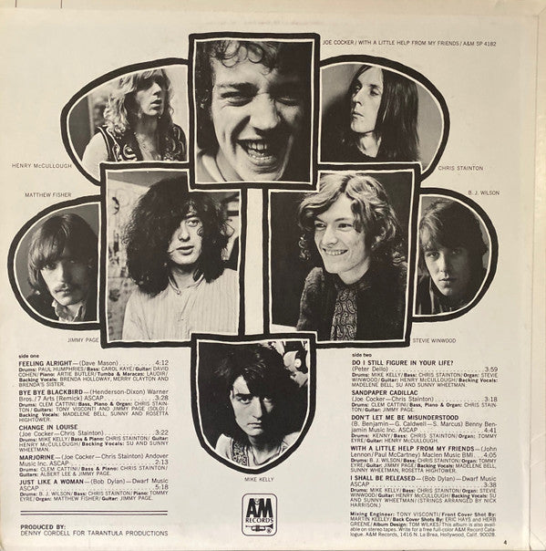 Joe Cocker : With A Little Help From My Friends (LP,Album)