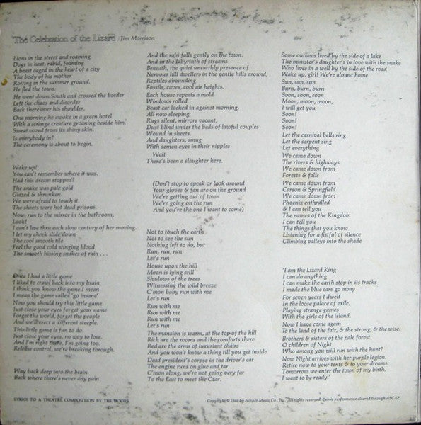 Doors, The : Waiting For The Sun (LP,Album,Stereo)