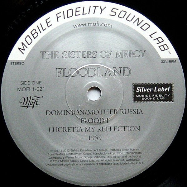 Sisters Of Mercy, The : Floodland (LP,Album,Limited Edition,Numbered,Remastered,Stereo)