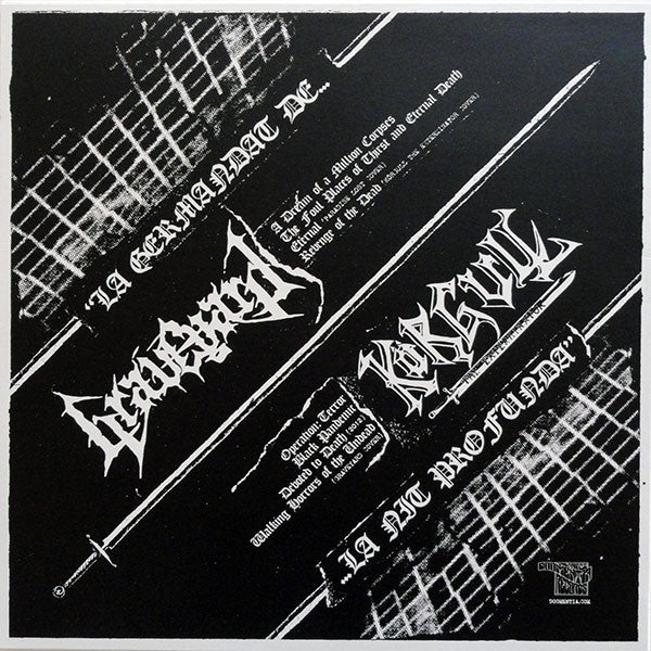 Graveyard (4) / Körgull The Exterminator : La Germandat De La Nit Profunda (LP,Limited Edition)