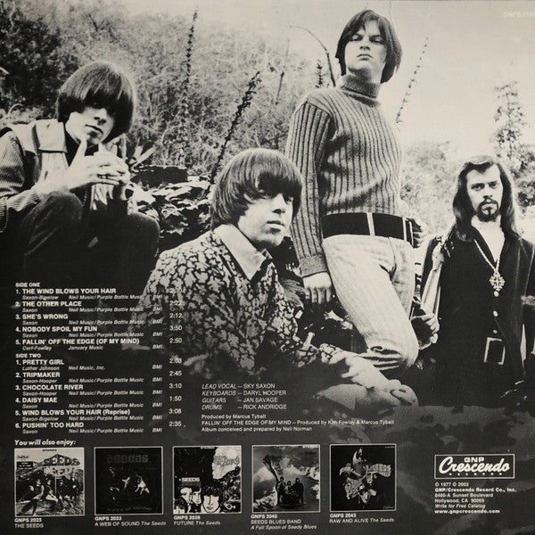 Seeds, The : Fallin' Off The Edge (LP,Compilation,Stereo,Reissue)