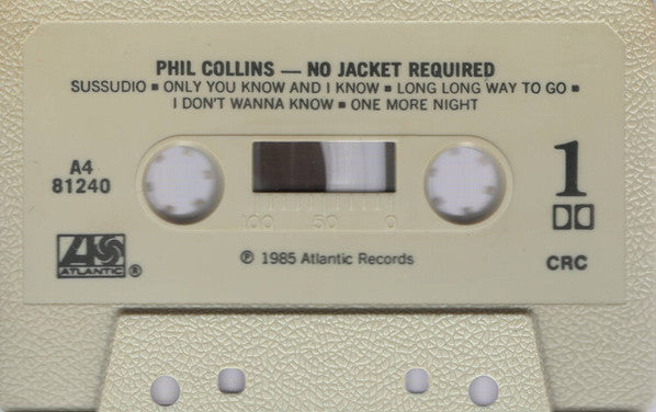 Phil Collins : No Jacket Required (Album,Club Edition)
