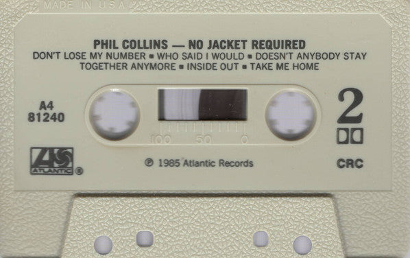 Phil Collins : No Jacket Required (Album,Club Edition)