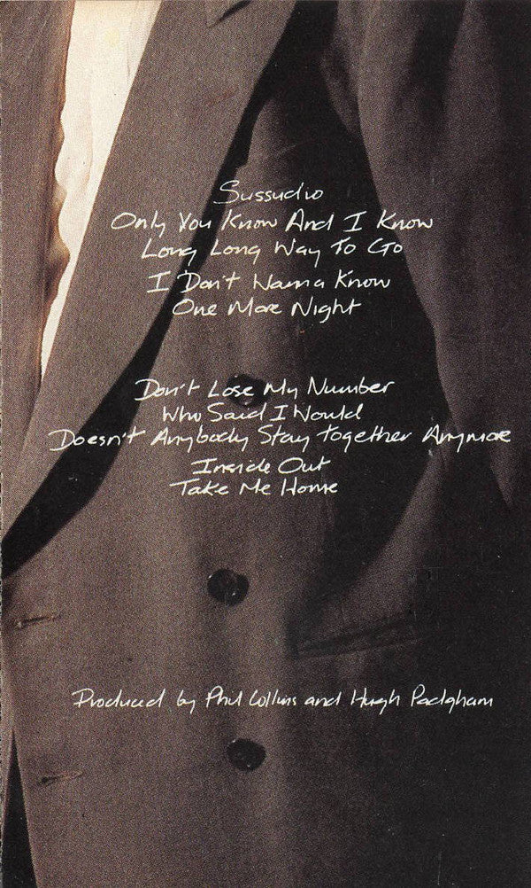 Phil Collins : No Jacket Required (Album,Club Edition)
