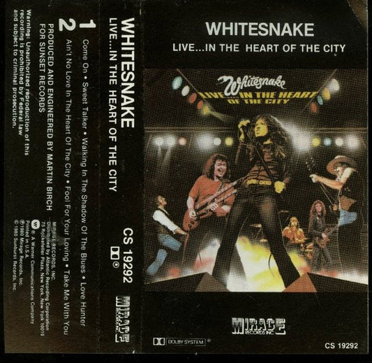 Whitesnake : Live... In The Heart Of The City (Album)