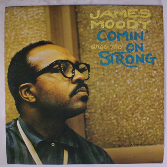 James Moody : Comin' On Strong (LP,Album,Promo,Mono)
