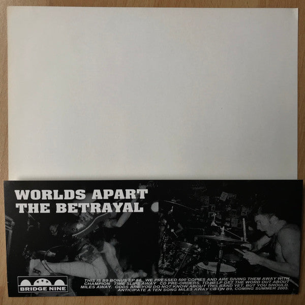Miles Away : Worlds Apart (7",Limited Edition)