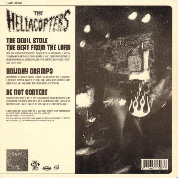 Hellacopters, The : The Devil Stole The Beat From The Lord (7",45 RPM)