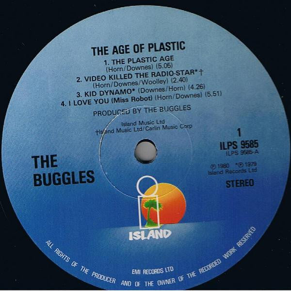 Buggles, The : The Age Of Plastic (LP,Album,Stereo)