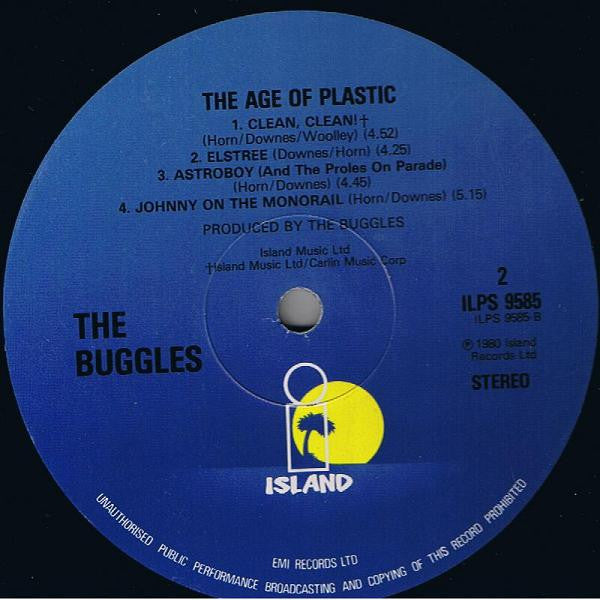 Buggles, The : The Age Of Plastic (LP,Album,Stereo)