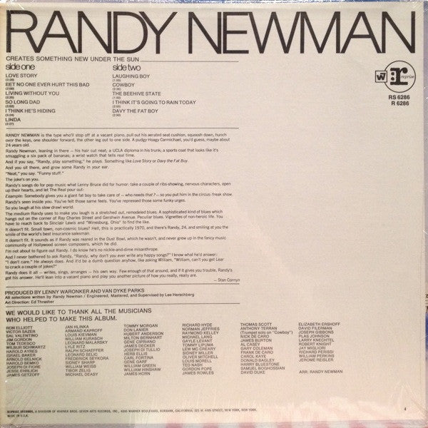 Randy Newman : Randy Newman (LP,Album)