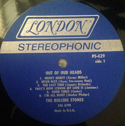 Rolling Stones, The : Out Of Our Heads (LP,Album,Repress,Stereo)