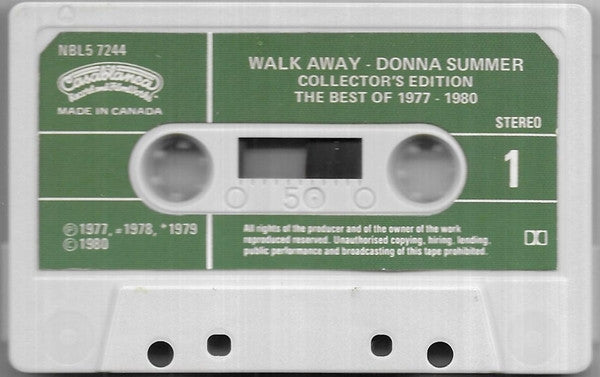 Donna Summer : Walk Away Collector's Edition (The Best Of 1977-1980) (Compilation)