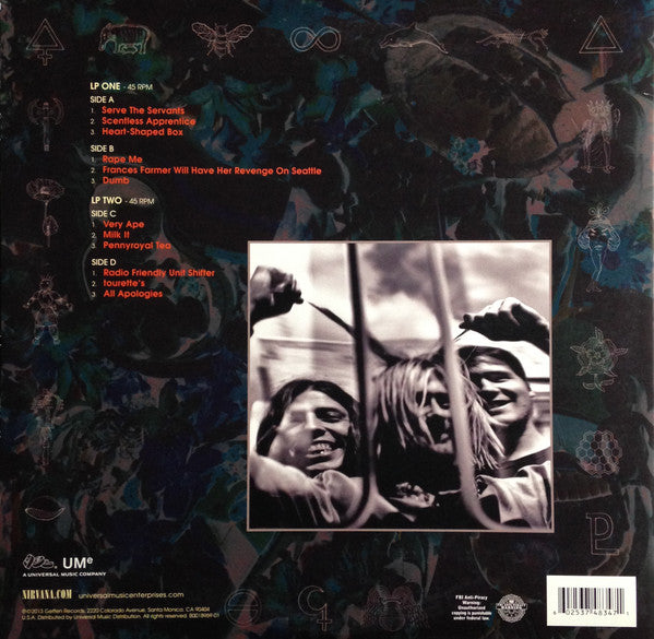Nirvana : In Utero (2013 Mix) (12",Album,45 RPM)