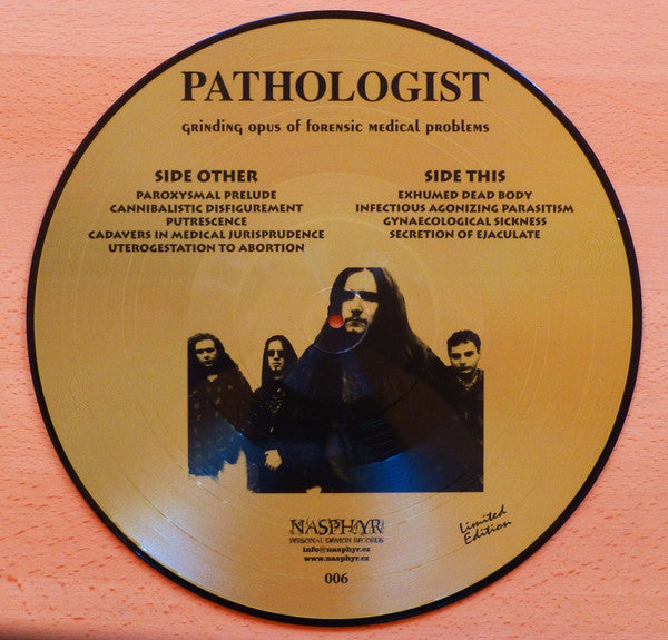 Pathologist : Grinding Opus Of Forensic Medical Problems (LP,Album,Limited Edition,Picture Disc)