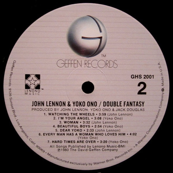 John Lennon & Yoko Ono : Double Fantasy (LP,Album)