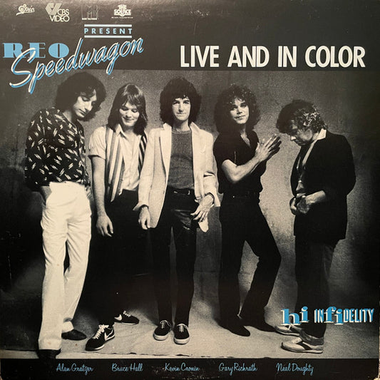 REO Speedwagon : Live And In Color (12",33 ⅓ RPM,Single,Promo)