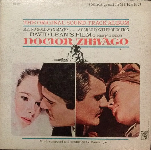 Maurice Jarre : Doctor Zhivago (Original Sound Track Album) (LP,Album,Stereo)