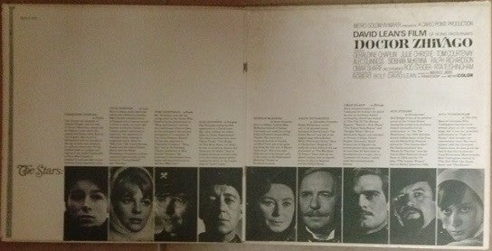 Maurice Jarre : Doctor Zhivago (Original Sound Track Album) (LP,Album,Stereo)