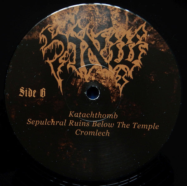 שְׁאוֹל : Sepulchral Ruins Below The Temple (12",33 ⅓ RPM,Mini-Album,Limited Edition)
