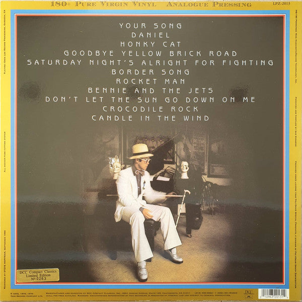 Elton John : Greatest Hits (LP,Compilation,Limited Edition,Numbered)