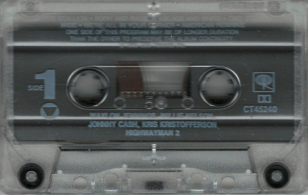 Waylon Jennings, Willie Nelson, Johnny Cash, Kris Kristofferson : Highwayman  2 (Album,Stereo)
