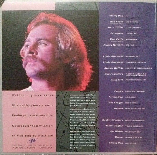 Various : FM • The Original Movie Soundtrack (LP,Compilation)