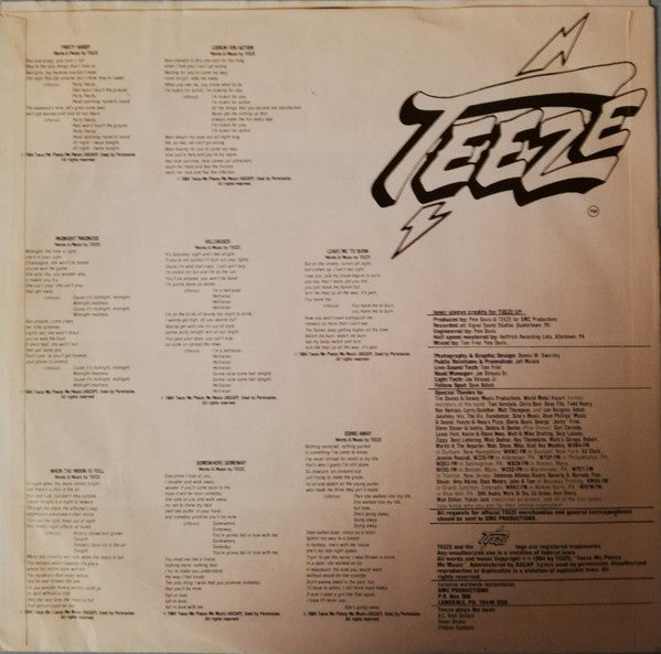 Teeze (3) : Teeze (LP,Album)